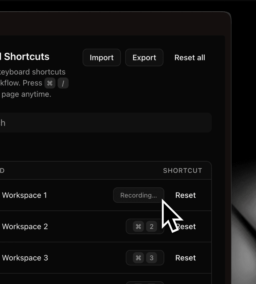 Keyboard Shortcuts